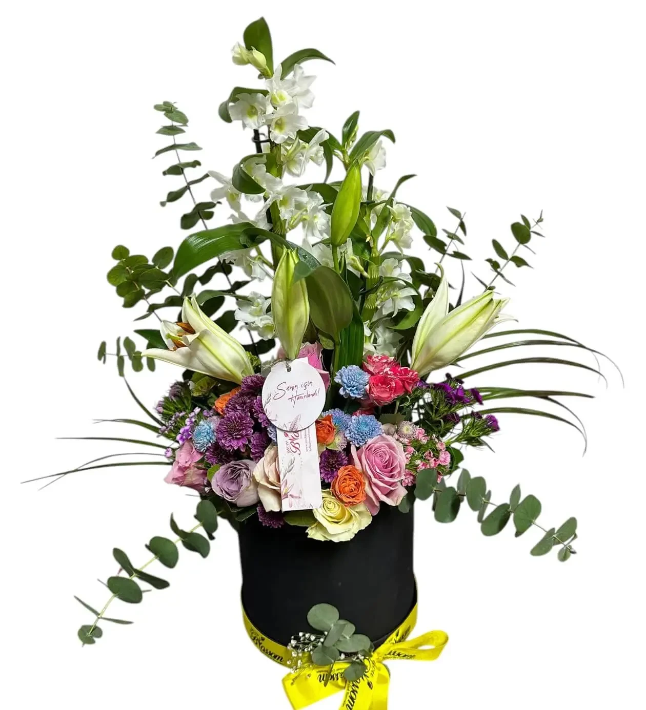Dendrobium Nobile Zarif Çiçek Aranjmanı