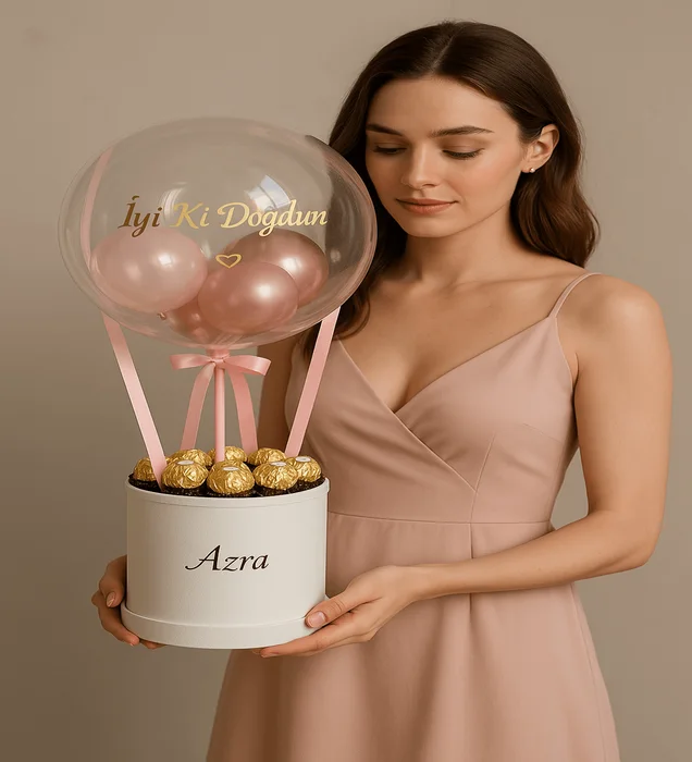 İyi ki Doğdun Hediyesi Balon Kutusu