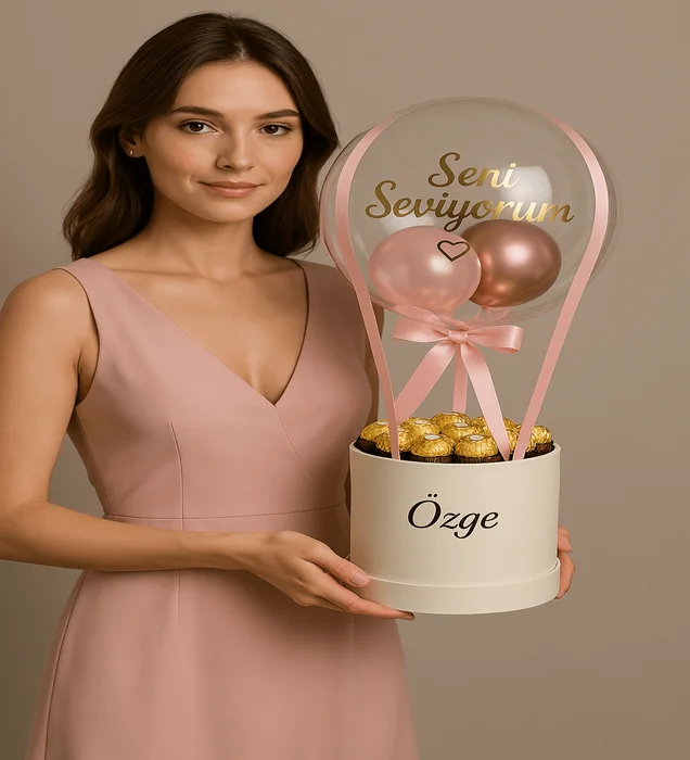 Seni Seviyorum Balon Kutusu