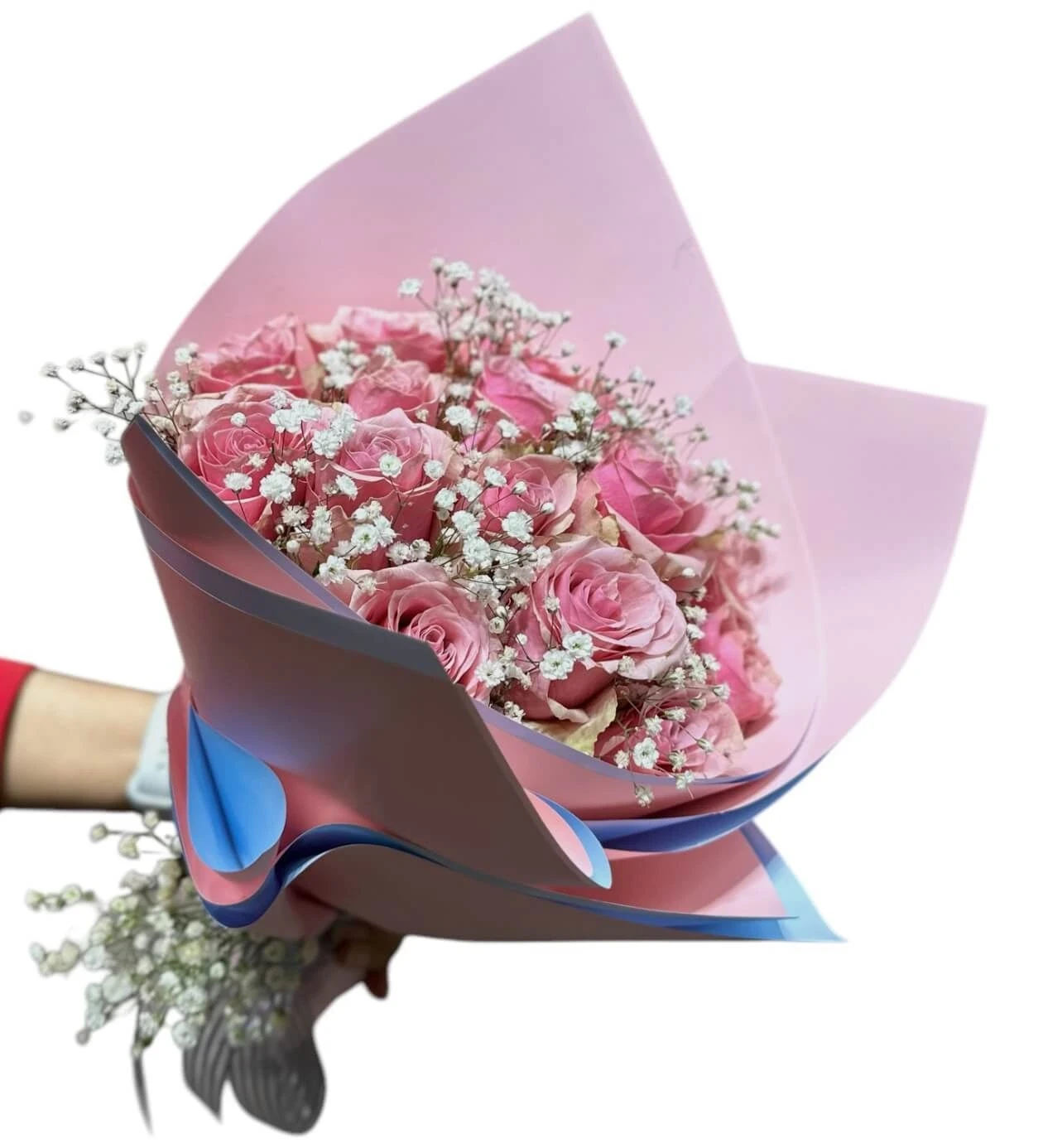 Athena Romantik Pembe Gül Buketi