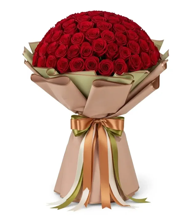 Infinite Love Bouquet: 101 Kırmızı Gülün Büyüsü
