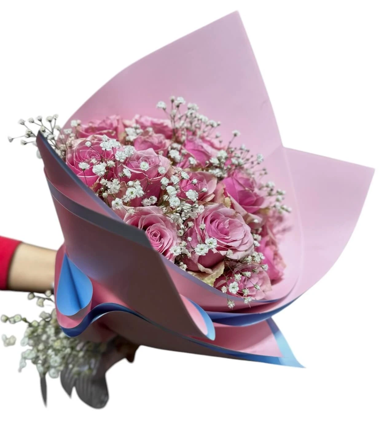 Athena Romantik Pembe Gül Buketi