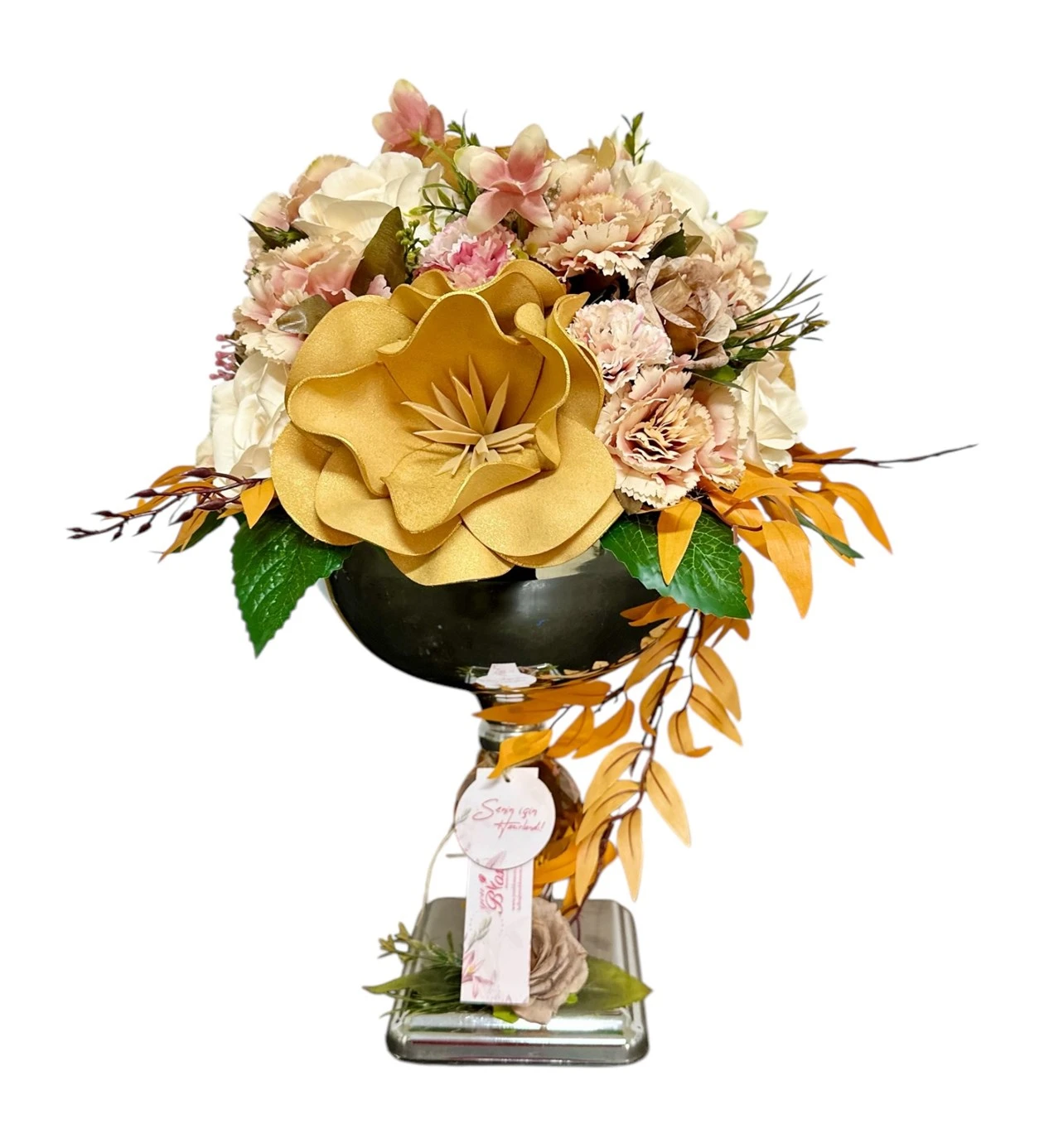 Deluxe Floral Couture Yapay Çiçek Aranjmanı