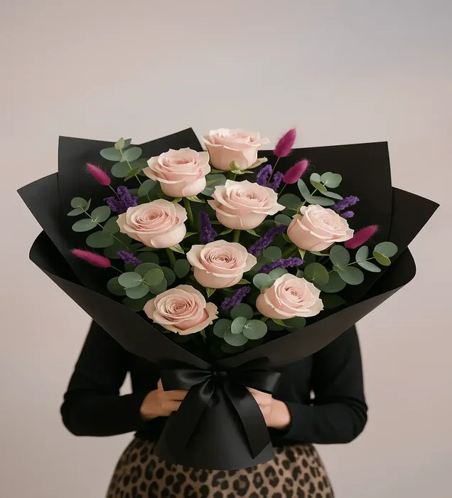 Lily Dream Pembe Gül Buketi