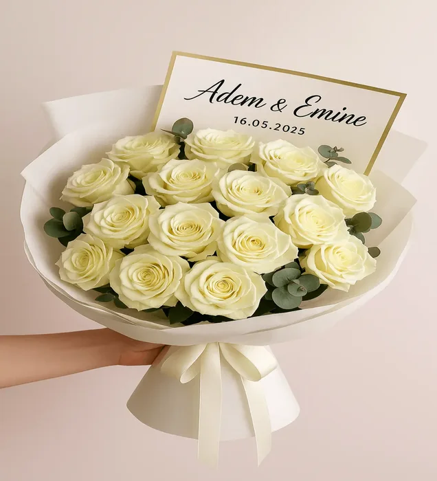 Premium Purity White Rose