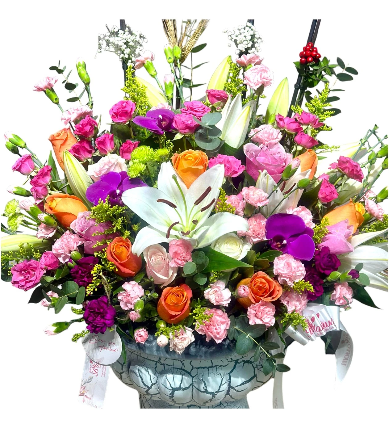 Deluxe Delightful Orchid Arrangement