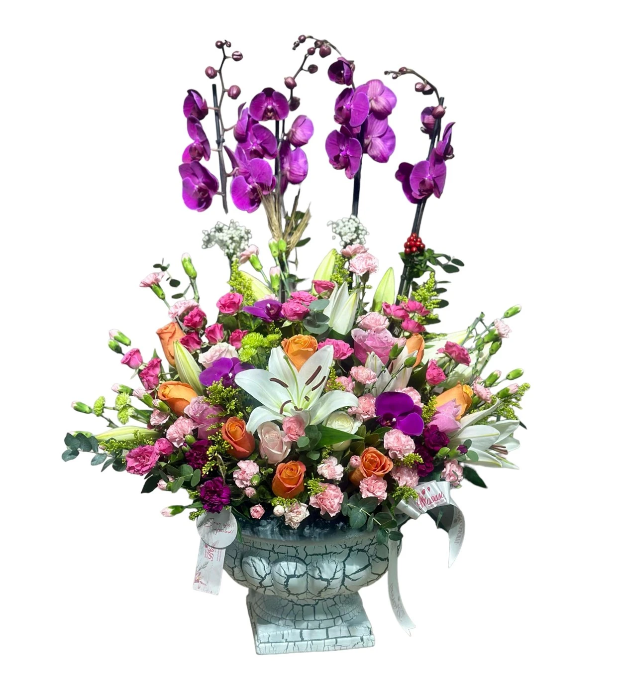 Deluxe Delightful Orchid Arrangement