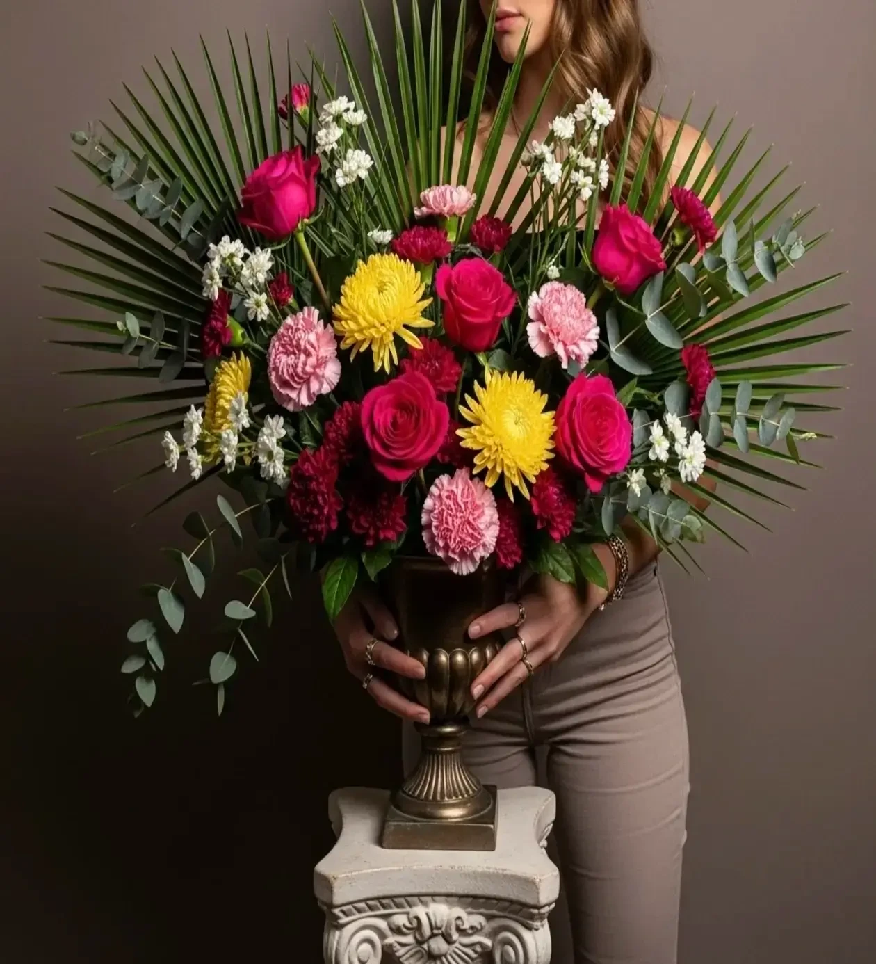 Doğum Günü Hediyesi Tropical Elegance Premium Çiçek Tasarımı