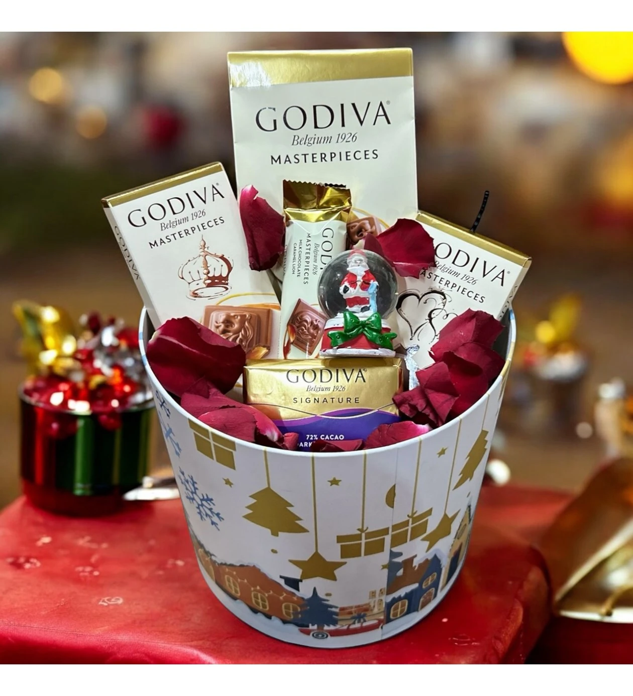 Yılbaşı Hediyesi Godiva Çikolata Kutusu