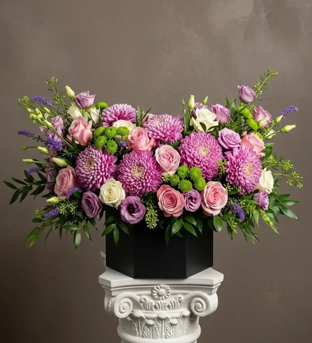 Imperial Bloom Symphony Deluxe Flower Box
