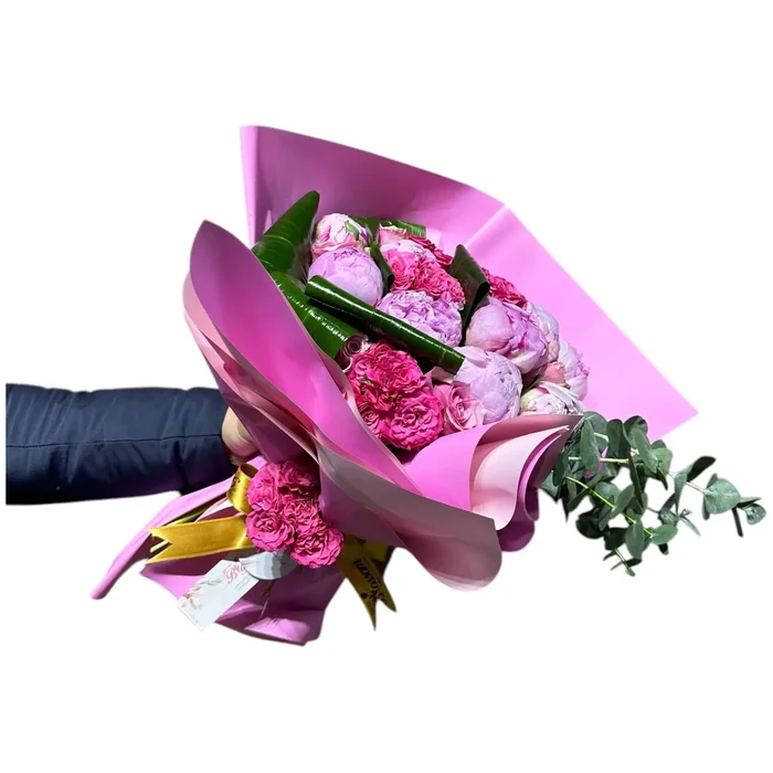 Pembe Şakayık Buketi