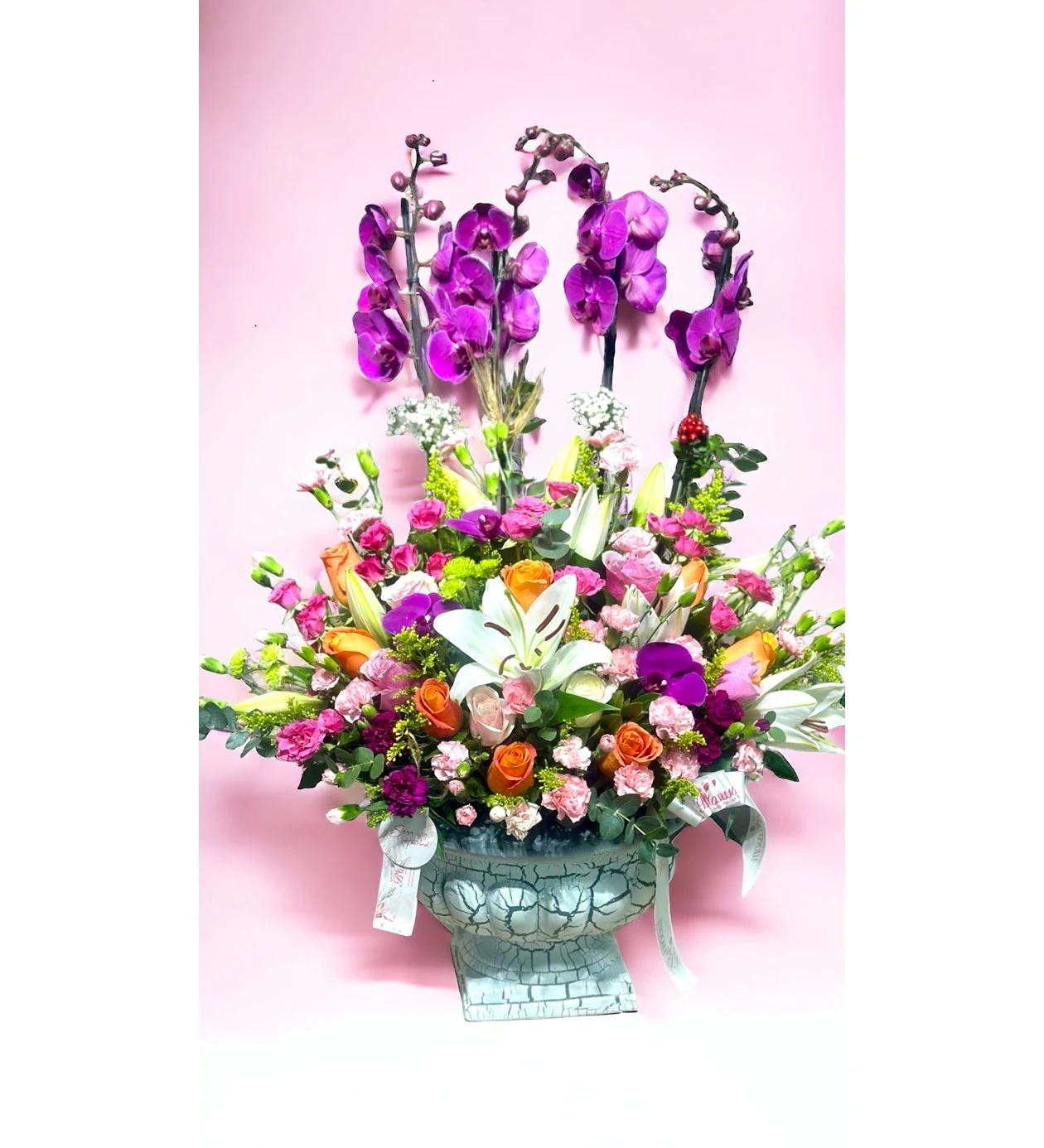 Deluxe Delightful Orchid Arrangement
