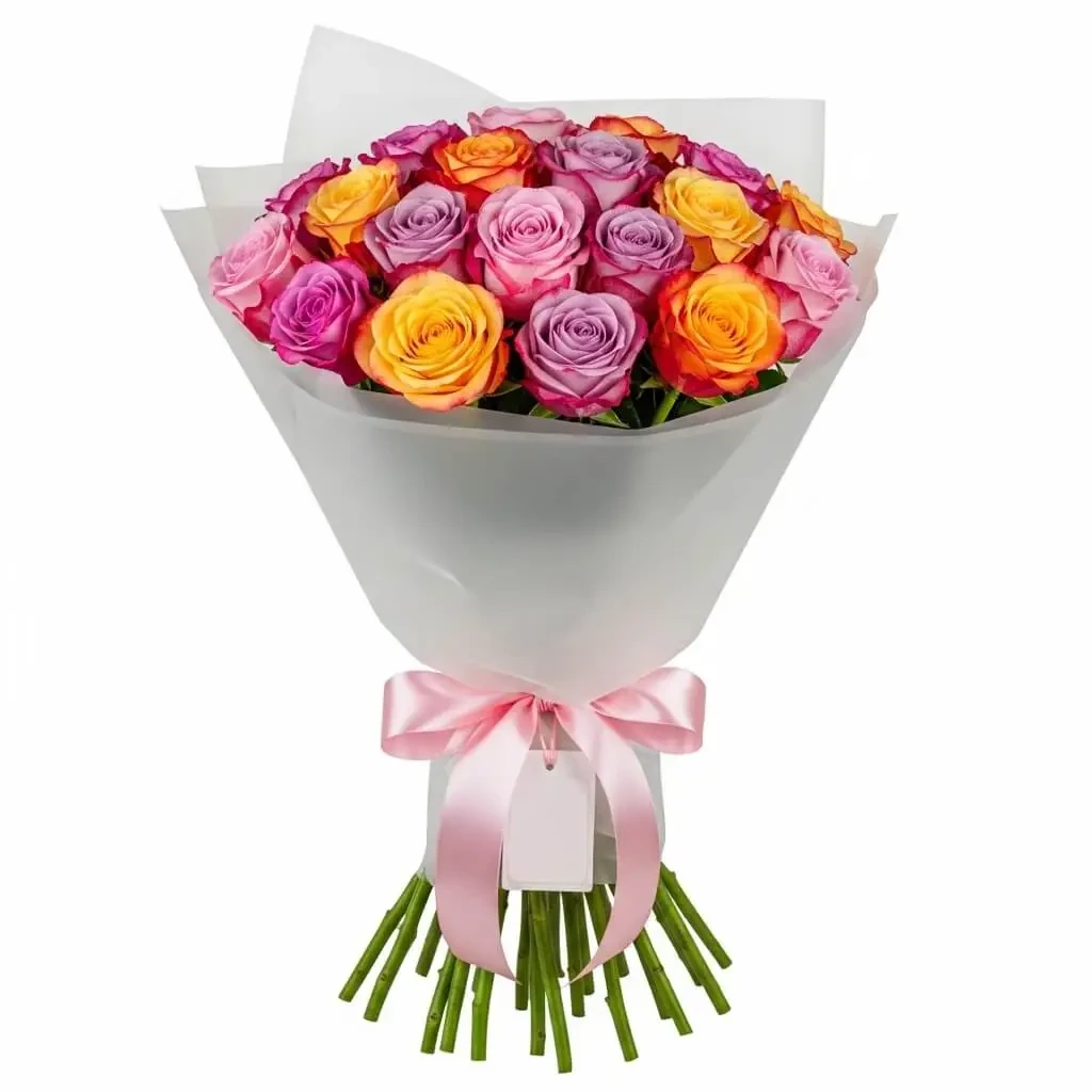 Mixed Colors Rose Bouquet