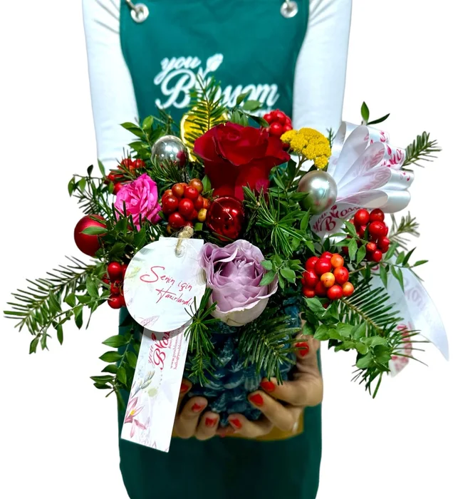 New Year’s Glow Kokina Arrangement
