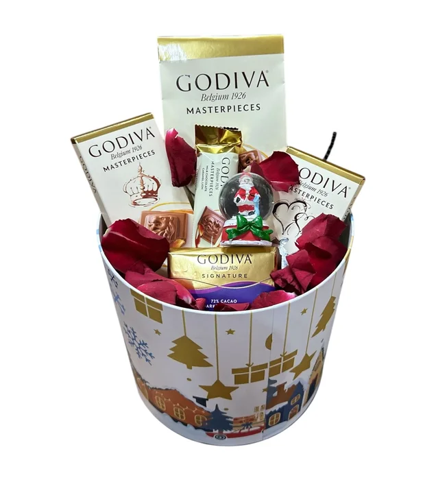 Yılbaşı Hediyesi Godiva Çikolata Kutusu