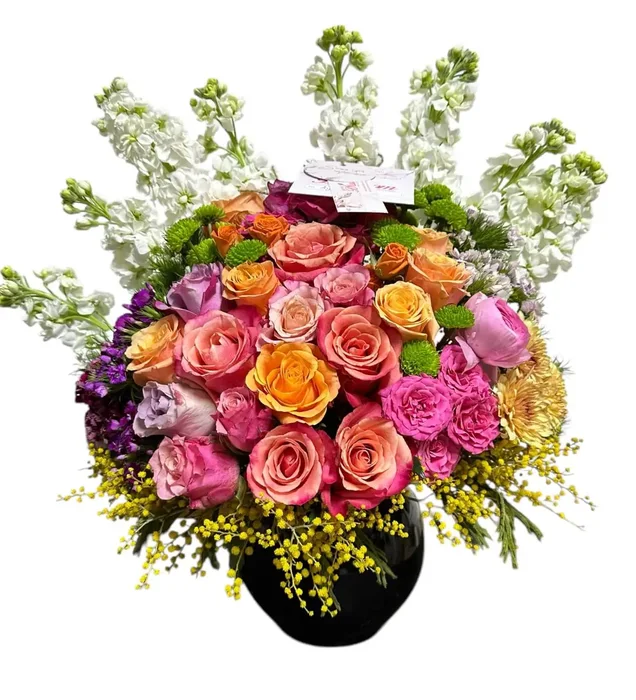 Deluxe Colorful Roses