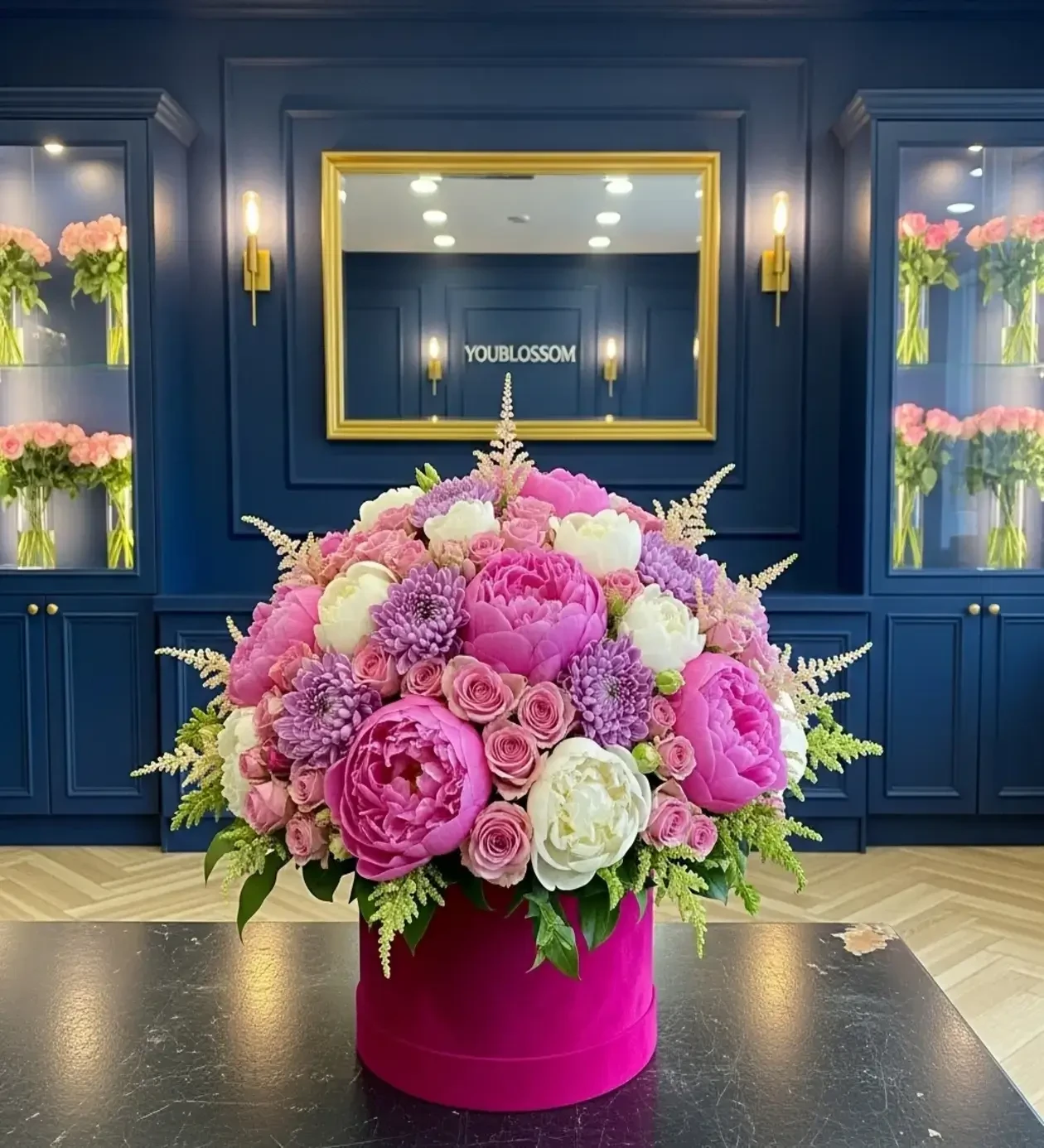 Royal Peony & Rose Symphony Exclusive Luxury Flower Box