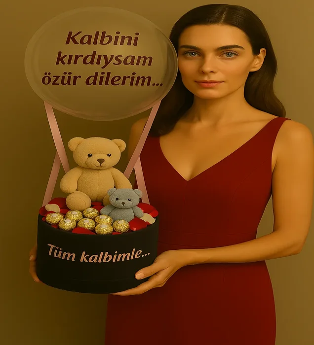 Özür Dilerim Balon Kutusu