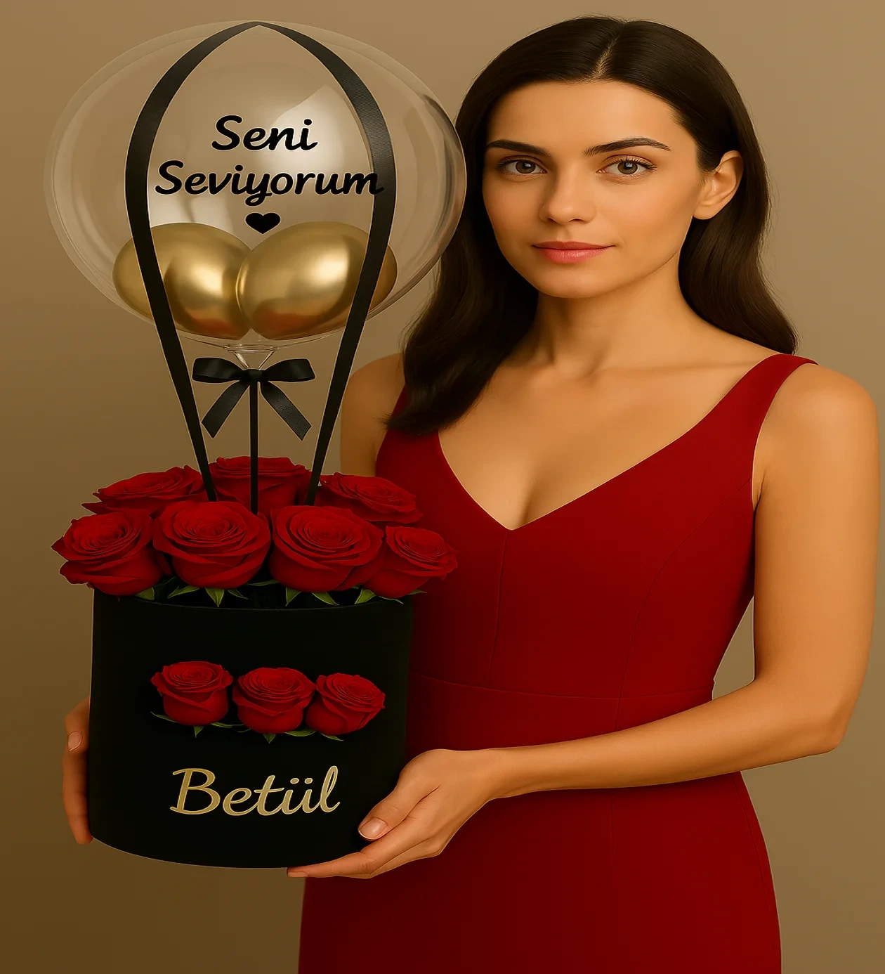 Sevgiliye Balon Kutusu