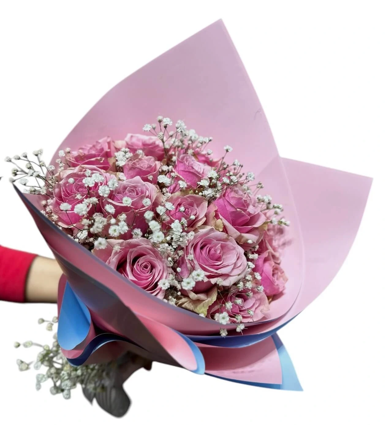 Athena Romantik Pembe Gül Buketi