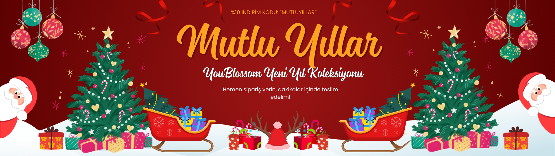 Yılbaşı Çiçekleri